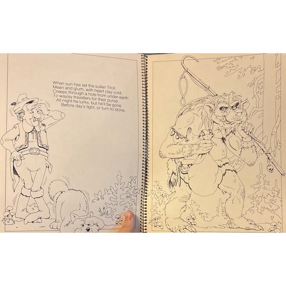 VTG 1979 Things That Go Bump In The Night Halloween Coloring Book – Current Inc. - Picture 16 of 16